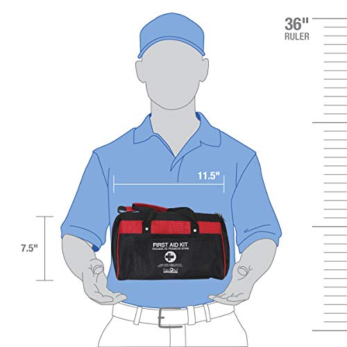 FIRST AID CENTRAL 258 Piece Deluxe Home First Aid Kit