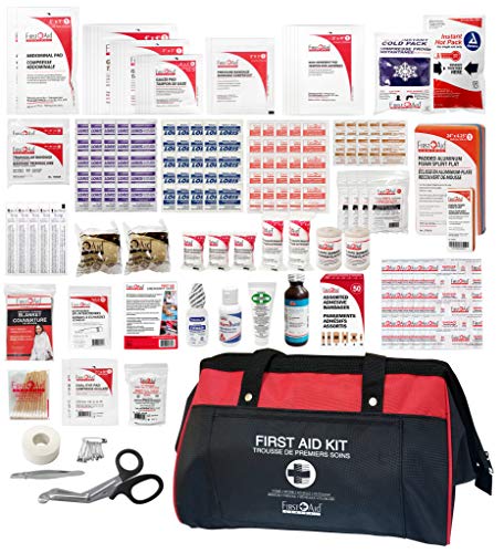 FIRST AID CENTRAL 258 Piece Deluxe Home First Aid Kit