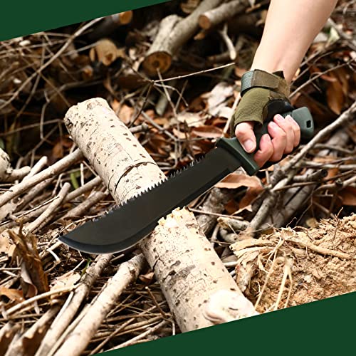 Mossy Oak Axe and Fixed Blade Knife with Sheath